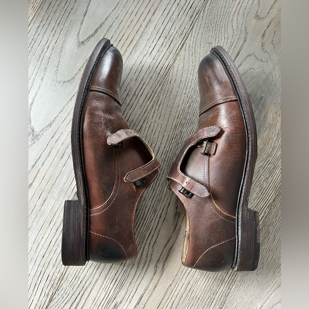 Frye double monk